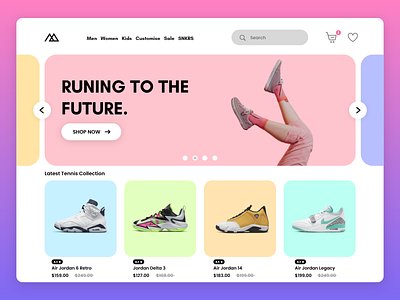 Online Shoe Store UI Design by Akshay sharma on Dribbble