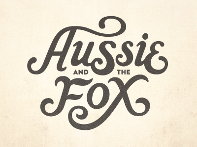 The Fox custom type logo script