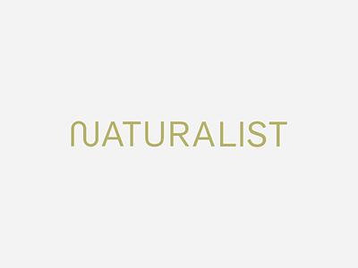 Naturalist Logo Design animation brand branding design font graphic graphic design icon identity interaction logo logo design minimal natural outer reveal text type typeface typography