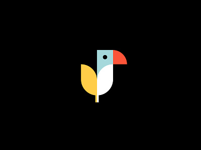 Logo Design Bird Concept animal bird branding color concept design flat icon identity illustration logo logo design logos logotype minimal outer symbol vector visual identity