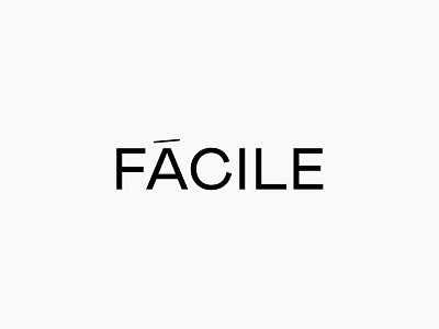 Fecile Logo branding design flat icon identity logo type typography vector