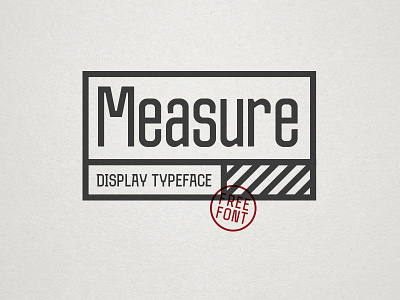 Measure. Typeface. cyrillic download font free freefont latin lines measure new typeface