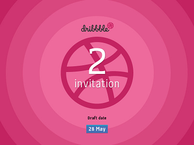 Dribbble invitation creative design dribbble dribbbleinvite dribble font invitation invite lettering typeface