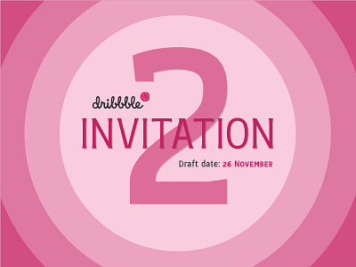 Dribbble invitation