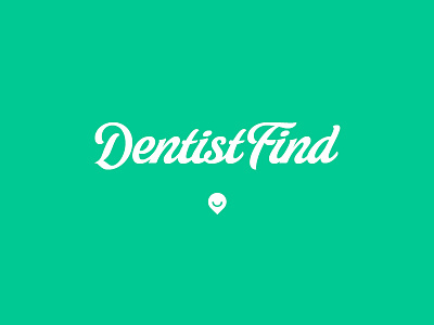 DentistFind dentist freshness lettering letters letterworks logo mint type typeface typography