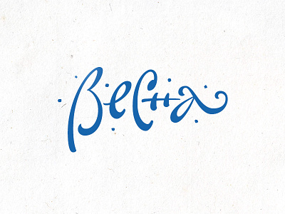 Spring // Vesna // Весна brush calligraphy custom cyrillic design lettering letters script spring typography