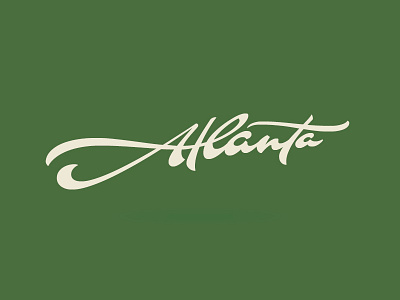 Atlanta atlanta brush calligraphy childish gambino hiphop lettering logotype paperboy tvseries type