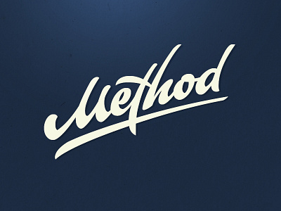 Method branding calligraffiti lettering letters logo logo design logotype script type typography