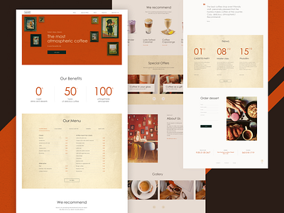 Coffee Shop Landing Page