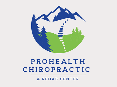 Chiropractor Logo adobe illustrator logo