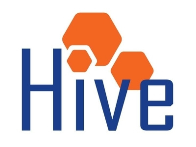 Hive Staging Logo branding design logo typography vector