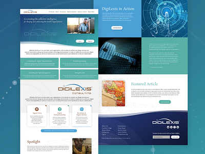 DigiLexis divi theme website design wordpress development