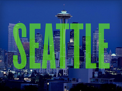 Seattle typography