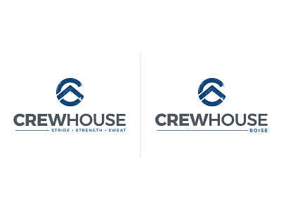Crewhouse Logo - Stacked branding graphic design logo logomark