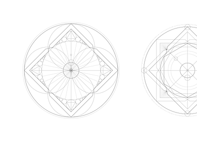 Sacred Geometry concept geometric geometric art geometry graphic design icon illustration lineart logo logomark sacred geometry