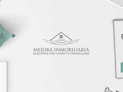 Mejora Inmobiliaria branding concept custom logo design free illustration lettermark logo logo logo design logos logotype minimal minimalist modern logo monogram logo typography