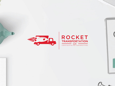 Rocket Transportation branding concept custom logo design free illustration lettermark logo logo logo design logos logotype minimal minimalist modern logo monogram logo typography vector