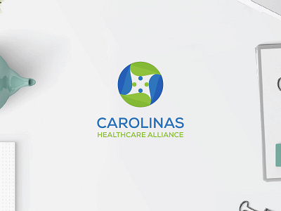 Carolinas Healthcare branding concept custom logo finance illustration logo logo design logotype modern logo typography vector