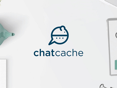 Chat Cache branding chat logo concept custom logo illustration logo logo design logos modern logo monogram logo mouse typography
