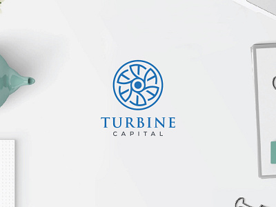 Turbine Capital branding concept custom logo illustration logo logo design logos logotype modern logo monogram logo