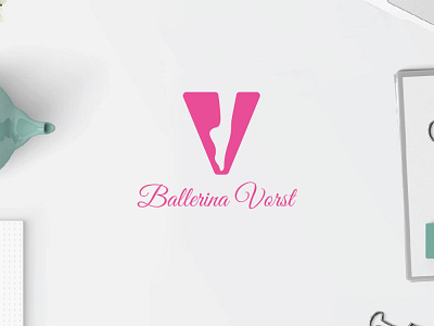 Ballerina Forst ballet branding concept design illustration logo logos vector vorst