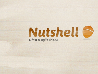 Nutshell logo design