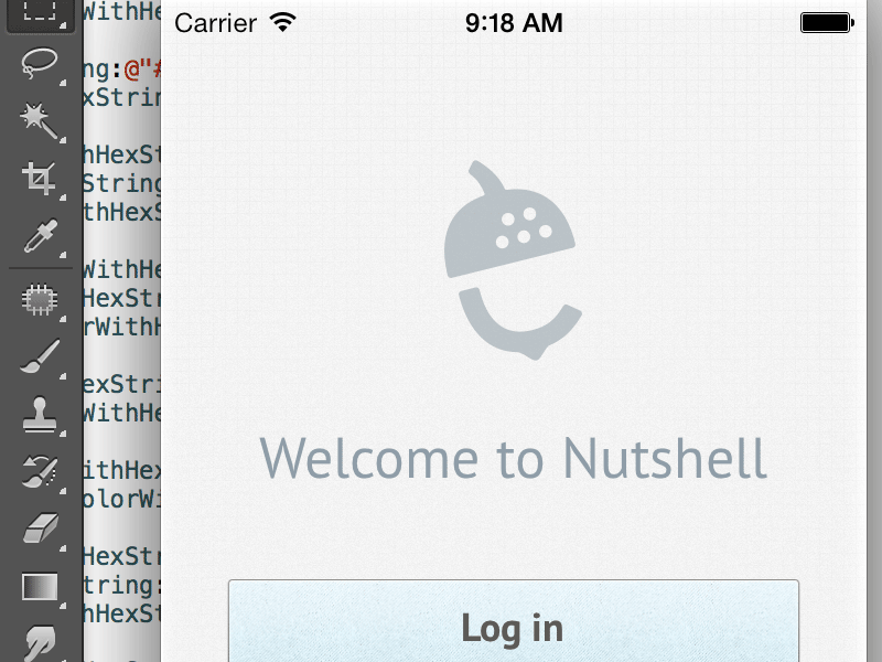 Nutshell iOS 7 design