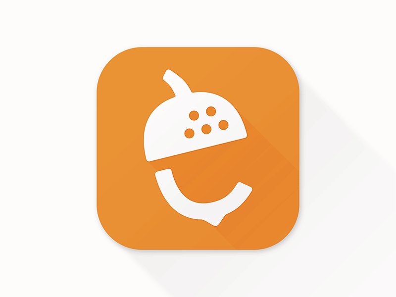 Nutshell App Icon app icon crm ios nutshell orange peach