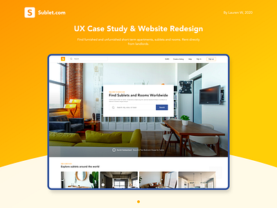 Sublet.com UX Case Study