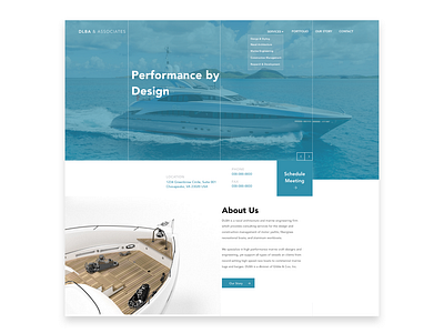 DLBA Re-Design adobe branding cyphersociety design graphic design landing page logo modern sketch ui ux ux website yacht yachting