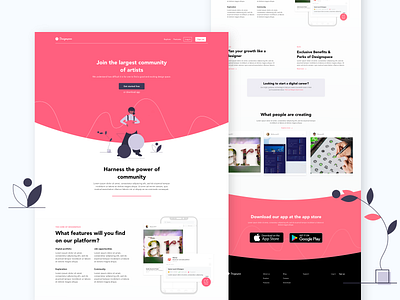 Designspace landing page