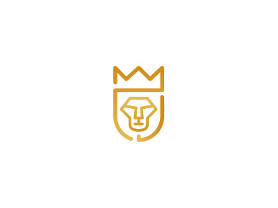 lion king animal animallogo branding character crown design flat icon icons identity illustration illustrator king lion logo minimal typography ui ux vector