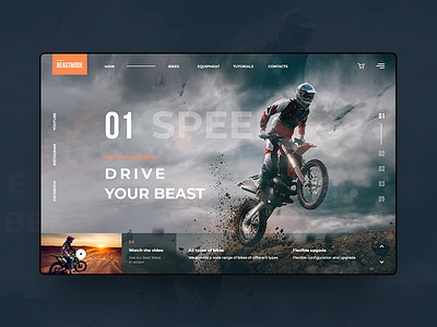 Bike adobe bikes branding design mainpage minimal ui uidesign web webdesign