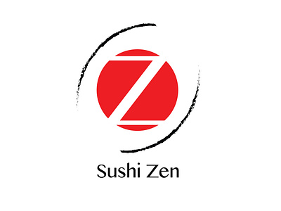 Sushi Zen design illustration logo photoshop sushi sushi zen sushizen