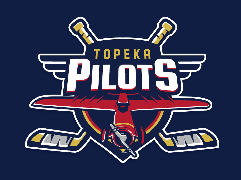 Topeka Pilots Logo design by jacobo vidal romero on Dribbble