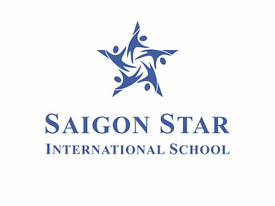 Saigon Star Logo brand brand design branding clean logo design graphic design international school logo logo design logotype saigon star school logo
