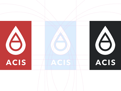 ACIS Logo a avenir droplet guides logo texture