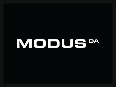 Modus QA Identity Mark branding health healthcare identity logo mark medical medical technology mri quality assurance