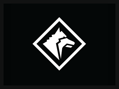 Shield Wolf Identity Mark branding chemical cleaning disinfect hazardous identity logo mark toxic wolf