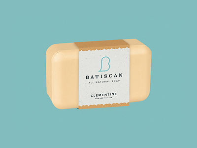 Batiscan Soap Packaging branding cosmetics identity logo natural packaging quebec river soap