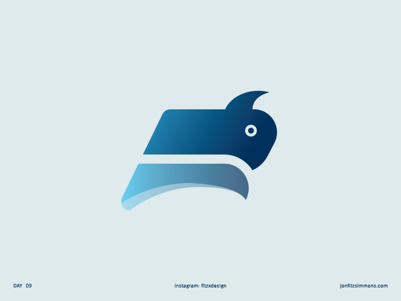 Daily Logo 09 - B + Buffalo logo mark branding identity daily challenge animal letter b buffalo dailylogo dailylogochallenge