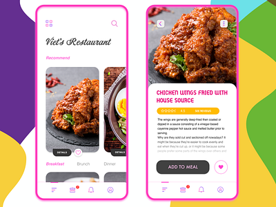 Viet's Restaurant Project - Home Page