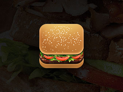 Hamburger app icon hamburger icon ios