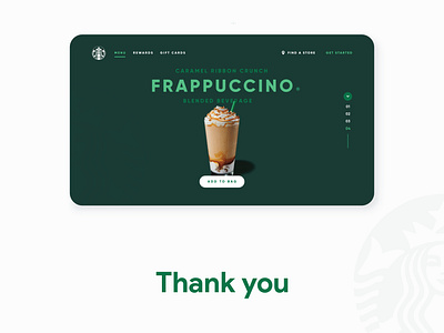 Starbucks - UI/UX Redesign