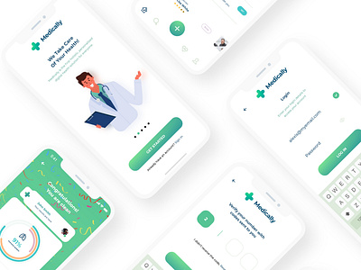 Medically™ UI/UX Design App