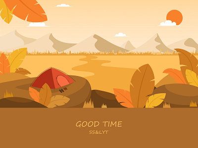 Good Time 1 design illustration travel