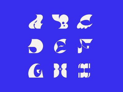 36 Days of Type 2021 - Part 1 36daysoftype 36daysoftype08 alphabet logo typography vector