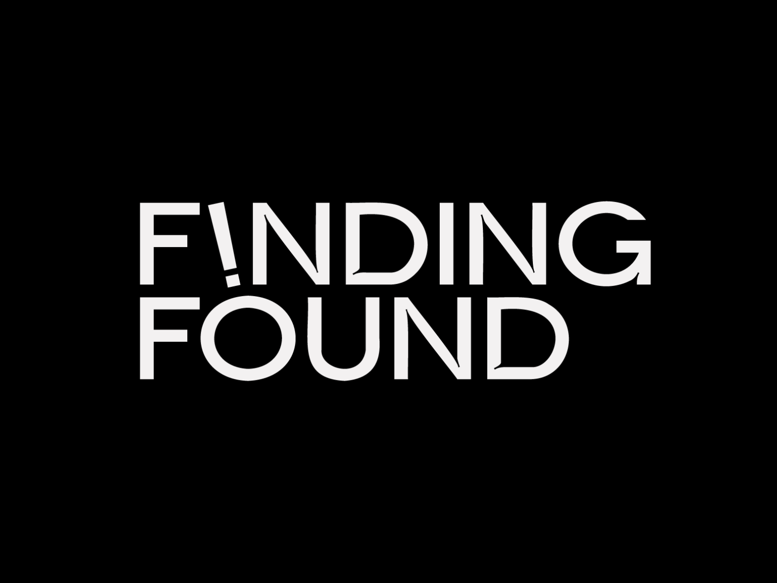 FINDINGFOUND by Chaichology on Dribbble