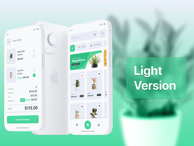 Eve's Garden UX Projects | Light Version design graphic design ui uidesign ux