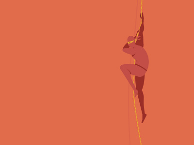 Drop In 2d drop flat illustration illustrator in ninja repel rope sneak